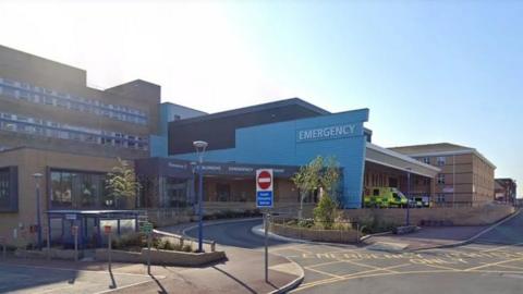 Outside picture of Sunderland Royal Hospital's emergency department