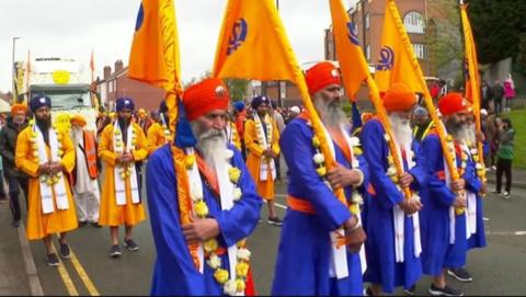 Vaisakhi parade in coventry