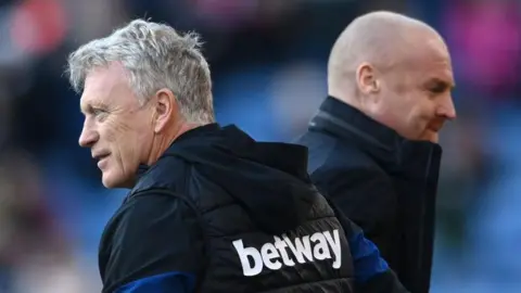 David Moyes and Sean Dyche 