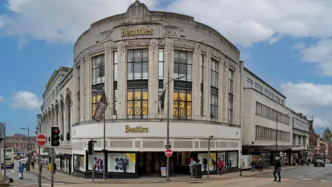 Robert Irving Burns Beatties building