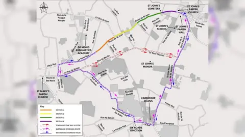 States of Jersey Jersey roadworks