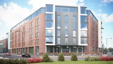 Integritas Property Group An artist's impression of Deakin's Yard