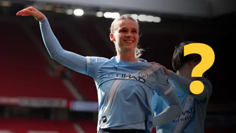 Kerstin Casparij of Manchester City celebrates