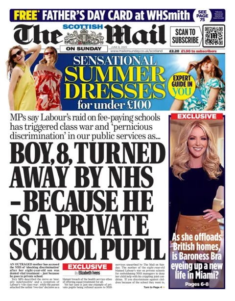 Scottish Mail on  Sunday