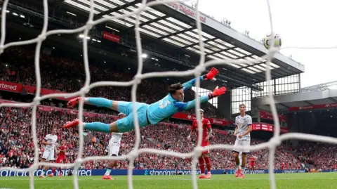 Darwin Nunez scores for Liverpool in a 3-0 victory over Bournemouth at Anfield