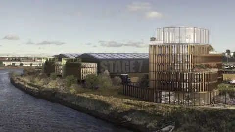 Crown Works Studios Proposed site