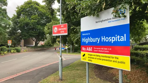 Highbury Hospital entrance
