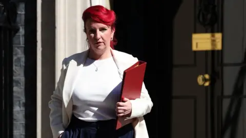 EPA Louise Haigh leaves No 10