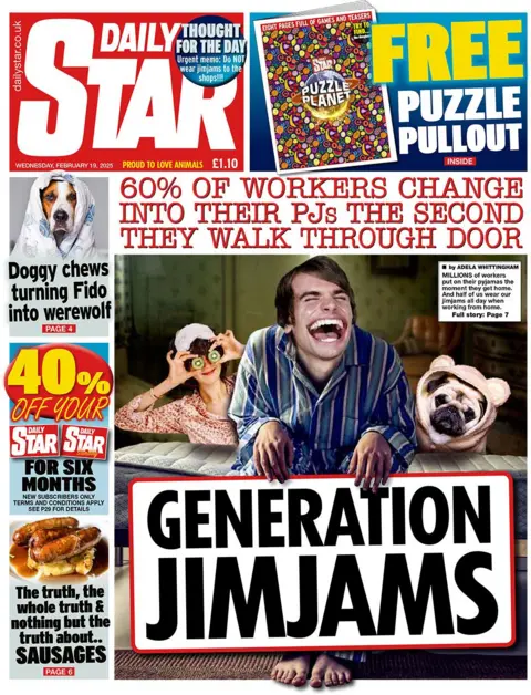  Generation JimJams - 60% of workers change into their PJs the second they walk through door