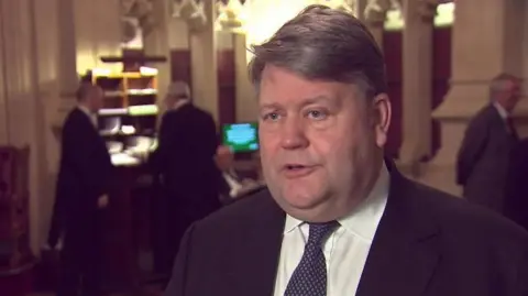 Lord Strathclyde speaking in Parliament