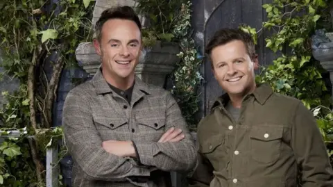 Ant and Dec at Gwrych Castle