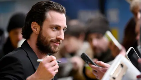 Getty Images Aaron Taylor-Johnson in 2024