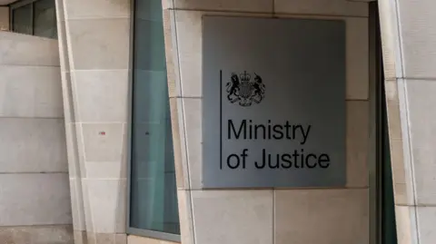 Getty Images The exterior of the ministry of justice building