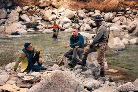 National Geographic/Matt Holyoak Stanley delves into the complex identity of Italyìs northernmost region, where many speak German as well as Italian. He fly fishes in a glacial river with locals. 