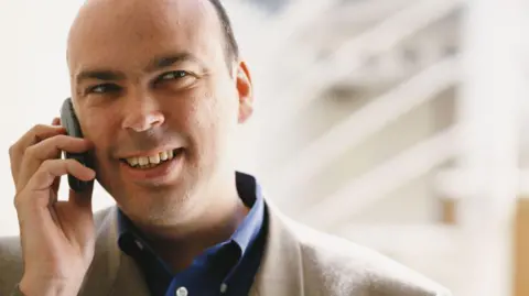 Getty Images Mike Lynch photographed at Autonomy's headquarters in Cambridge on 24 August 2000