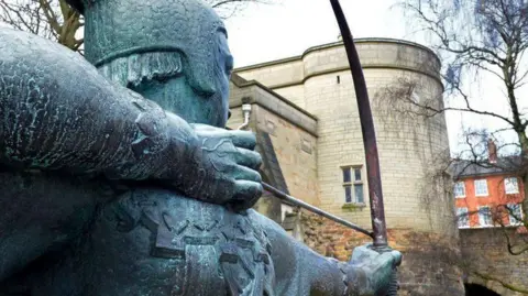 Alamy Nottingham Castle