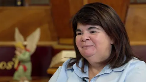 BBC/Claudia Sermbezis Debbie-Anne Hogarth