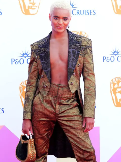 PA Media Layton Williams attending the BAFTA TV Awards 2024, at the Royal Festival Hall in London. Picture date: Sunday May 12, 2024