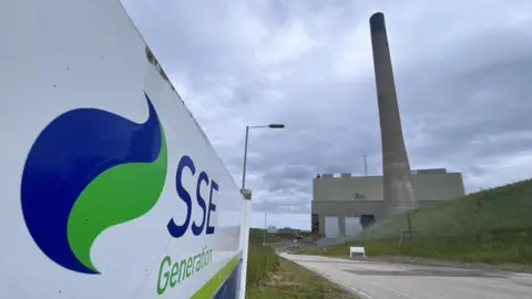 BBC Peterhead's existing gas power station