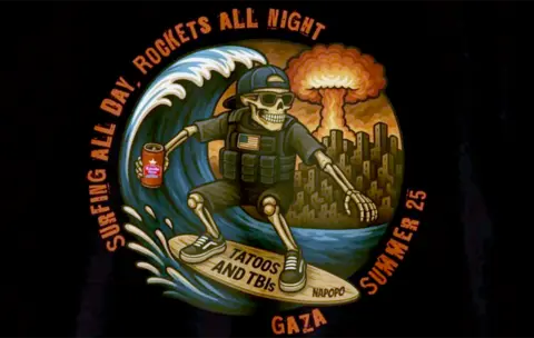  "Surfing all day, rockets all night - Gaza Summer 25".