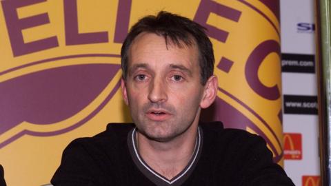 Pat Nevin while at Motherwell