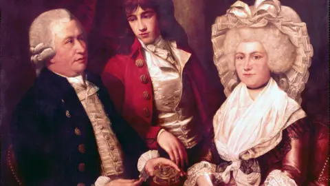 Getty Portrait of horologist John Arnold and his family