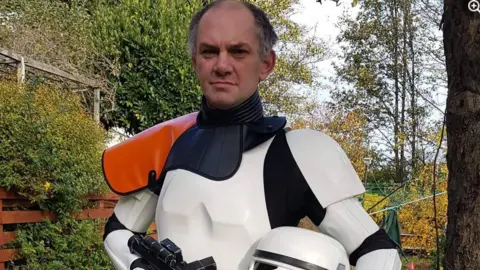 Stormtrooper Steve Stormtrooper Steve in his outfit