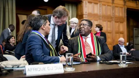 South African delegation at the ICJ (16/05/24)