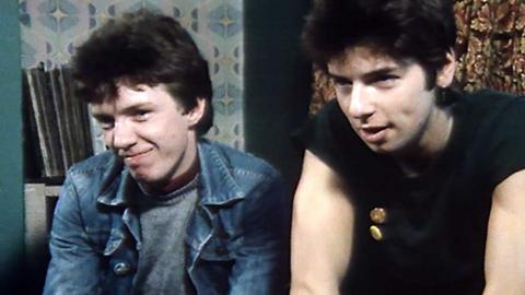 Mickey Bradley and Dee O'Neill of The Undertones