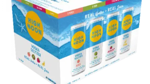 US Food & Drug Administration A pack of High Noon vodka seltzers 