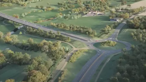 Norfolk County Council Plan for new road