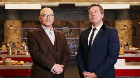 A picture of Gregg Wallace, left, and John Torode