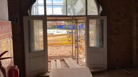 LDRS A rear entrance to the former Royal Hospital in Wolverhampton