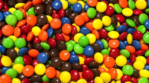 Getty Images M&M chocolates