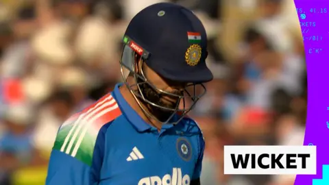 Virat Kohli after getting out 