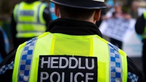 A Welsh police officer 