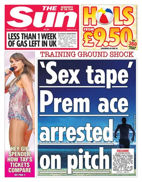  Sex tape Prem ace arrested on pitch