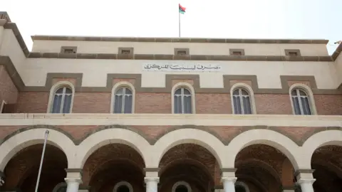 Reuters An image of Libya's central bank