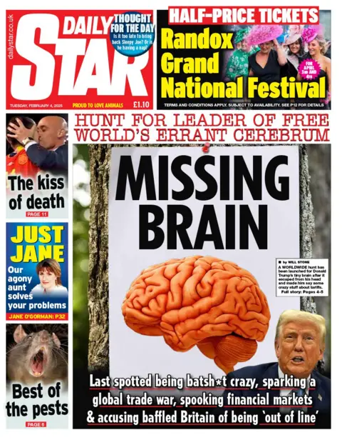 Daily Star front page