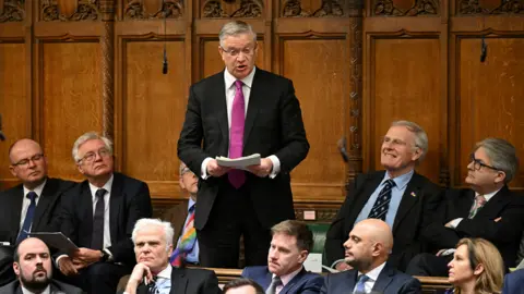 House of Commons Andrew Rosindell speaking in the House of Commons in 2024.