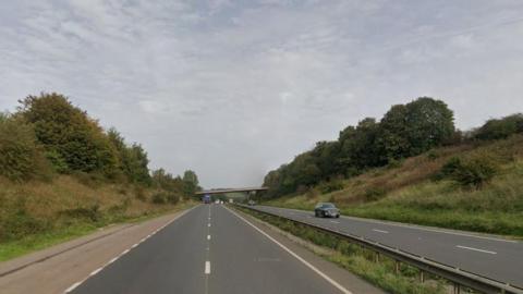 A361 between Tiverton and the M5