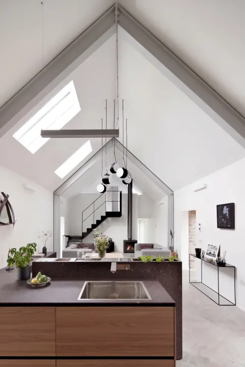 David Barbour Interior view of the house