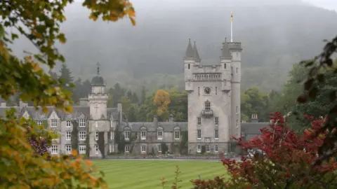 PA Media Balmoral Castle