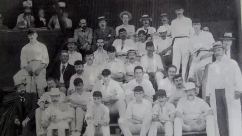 STREETON/GREGSON ARCHIVE The Somerset and Devon Wanderers competing in the Paris 1900 Olympics