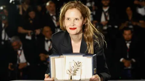 Reuters Director Justine Triet, Palme d'Or award winner for the film Anatomie d'une chute