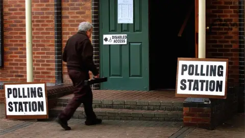 PA Media Polling station