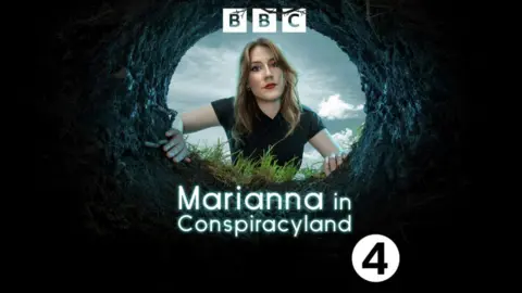 Promo image for Marianna in Conspiracyland podcast