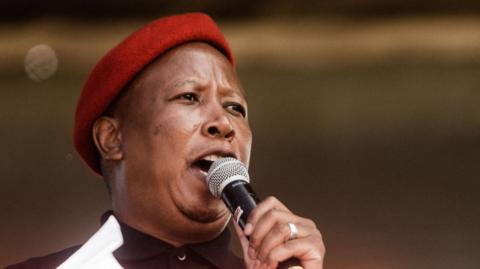 Julius Malema: South African firebrand MP convicted of firing a gun in  public
