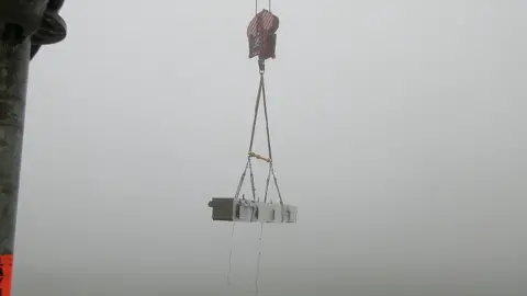 Sellafield Ltd First concrete block removed from Sellafield tower