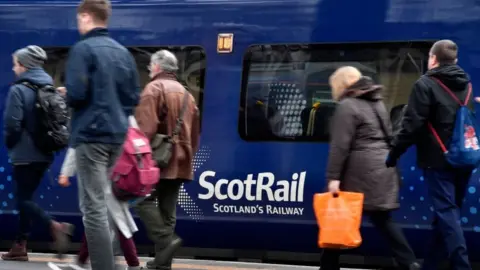 Getty Images Scotrail train